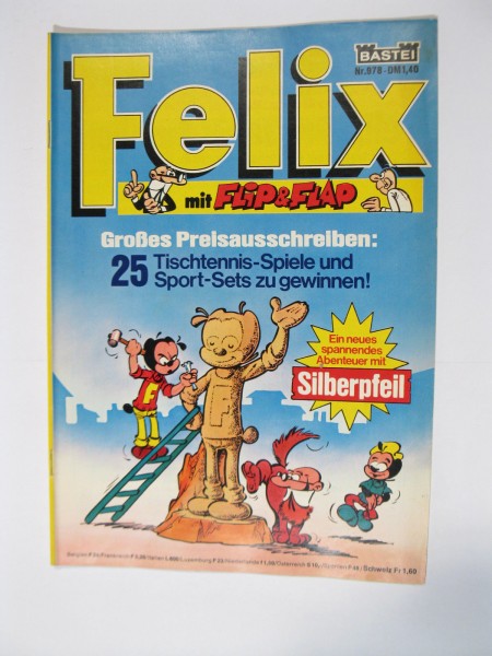 Felix Nr. 978 mit Silberpfeil Bastei Verlag im Zustand (2). 77187