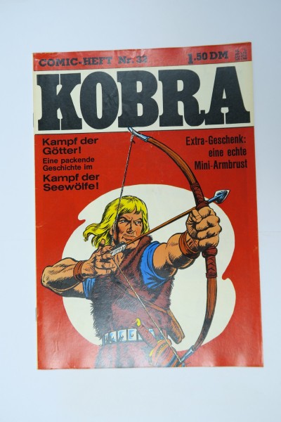 Kobra Comic 1976/32 Gevacur im Zustand (1/1-2). 150155