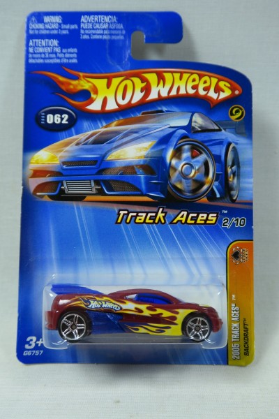 Hot Wheels Track Aces 062 Backdraft 2/10 MOC 138057
