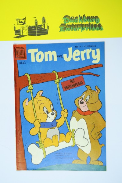 Tom und Jerry 1.Aufl. Nr. 14 Tessloff / Moewig Verlag im Z (2). 145889
