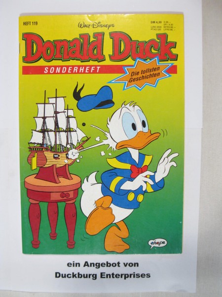 tollsten Geschichten Donald Duck 119 Ehapa Verlag im Zustand (1-2) 48291