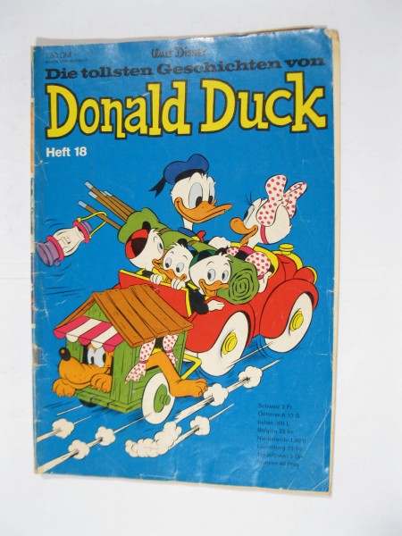 tollsten Geschichten von Donald Duck Nr. 18 Ehapa Vlg. im Z (3 T). 110633