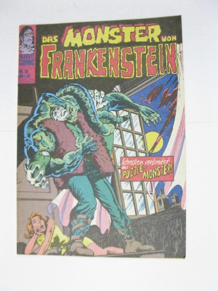 Frankenstein Nr.16 Marvel Comic Williams im Z (1). 124359