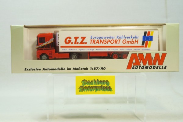 AWM 1:87 LKW 54012 Renault Sattelzug GTZ Transport Kühlverkehr OVP 174285