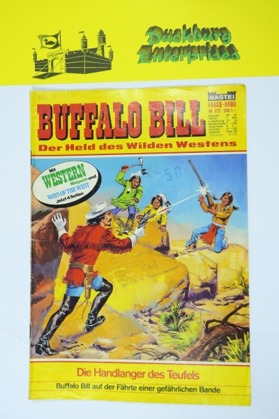 Lasso / Buffalo Bill Nr. 272 Wäscher Bastei im Zustand (2-3 St). 161225