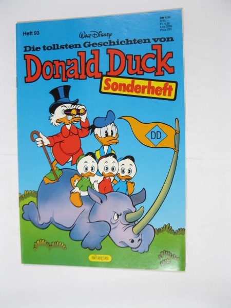 tollsten Geschichten von Donald Duck Nr. 93 Ehapa Vlg. im Z (1). 110795