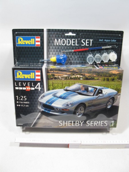 Revell 07039 / 67039 Shelby Series 1 Model Set 1/25 in OVP mbn125