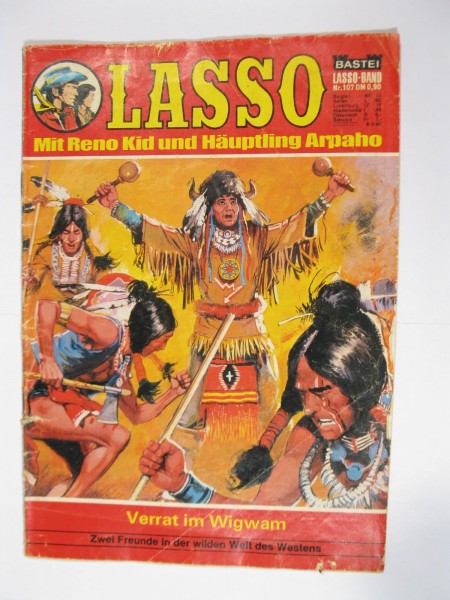 Lasso Nr. 107 Bastei Verlag im Zustand (3-4). 91631