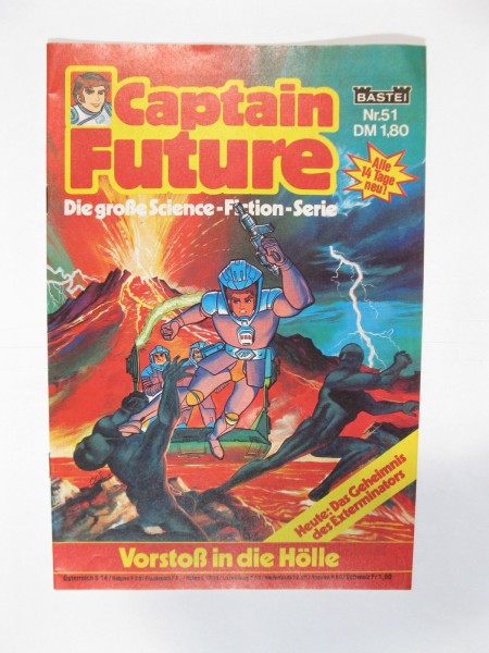 Captain Future Nr.51 Bastei im Zustand (0-1). 67139
