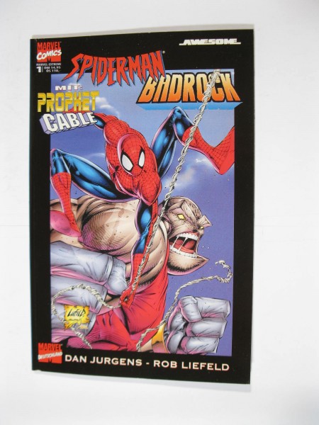 Spiderman / Badrock Marvel Extreme Nr. 1 Panini im Z (0-1/1). 109339