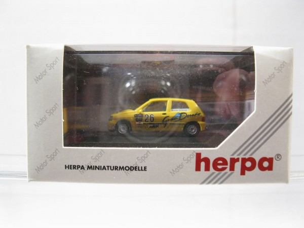 Herpa Motorsport 035835 Renault Clio Cup 93 Gran Dorado Schmid 1:87 h893