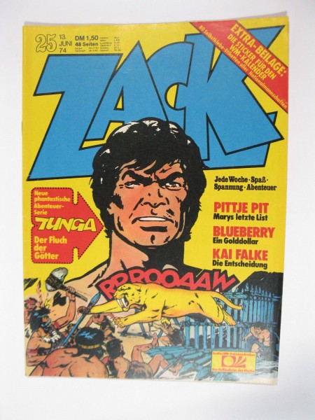 ZACK Comic Nr. 74/25 Koralle Vlg. im Zustand (1/1-2). 78599