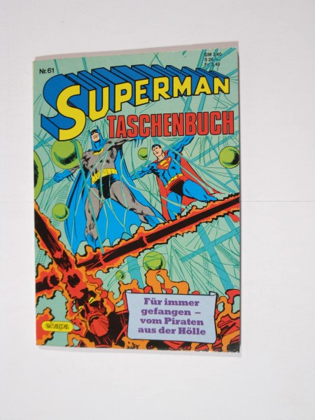 Superman Taschenbuch Nr. 61 Ehapa Verlag im Z (1-2). 111467