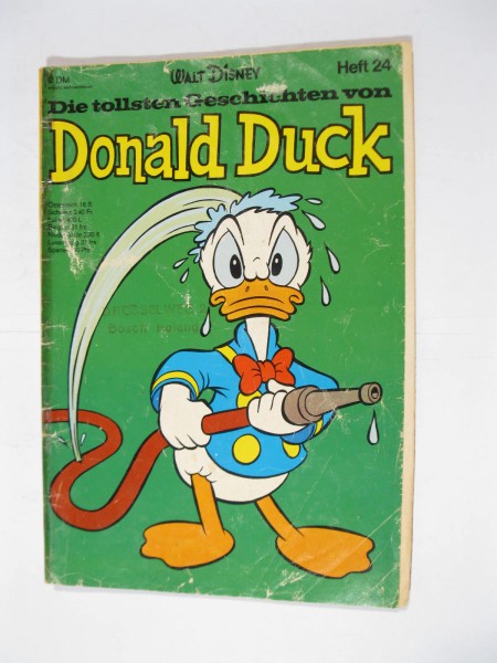 tollsten Geschichten von Donald Duck Nr. 24 Ehapa Vlg. im Z (4 T). 110643