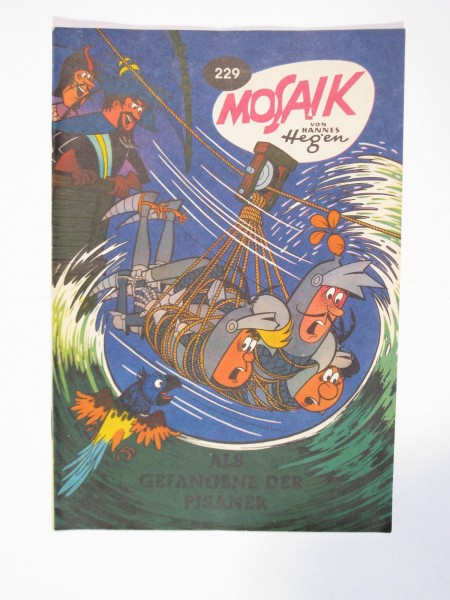 Mosaik DDR Comic Nr. 229 Vlg. Junge Welt im Zustand (1-2). 64901