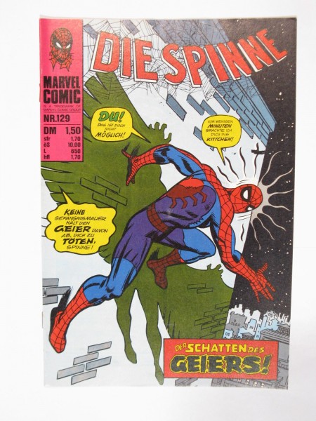 Spinne Nr. 129 Marvel Williams im Zustand (1). 70899