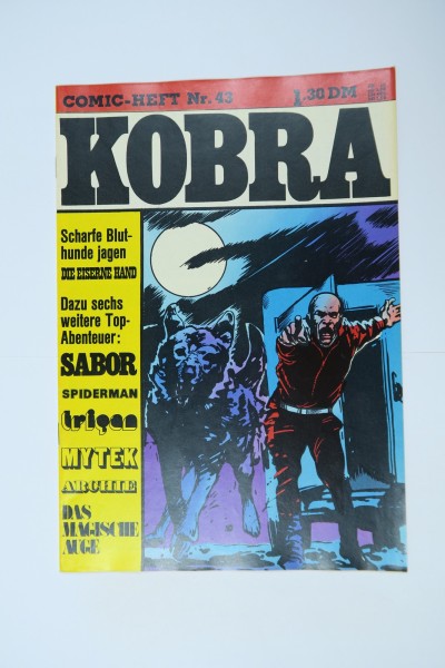 Kobra Comic 1975/43 Gevacur im Zustand (0-1). 150073