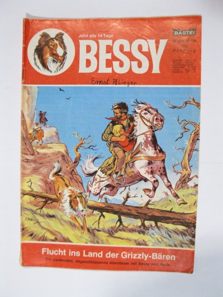 Bessy Comic-Heft Nr. 14 Bastei im Zustand (2-3). 84635