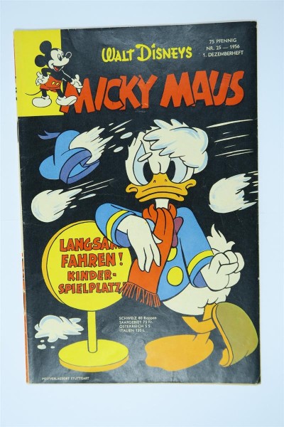 Micky Maus 1956/25 im Z (1-2/2 oS) (Donald Duck,Barks) 4183