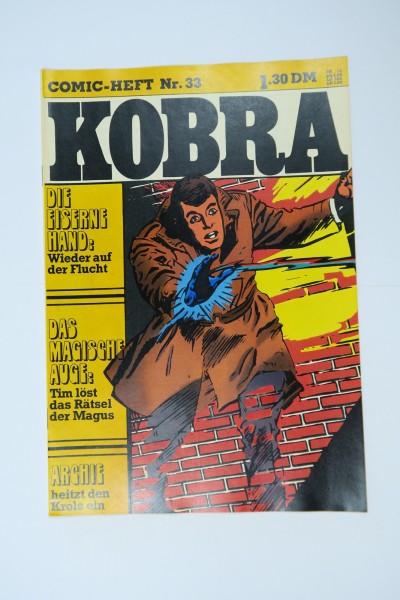 Kobra Comic 1975/33 Gevacur im Zustand (0-1). 150053