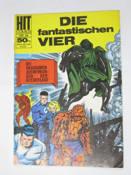 Hit Comics Nr. 29 Fant. Vier Marvel BSV Williams im Z (2). 123639