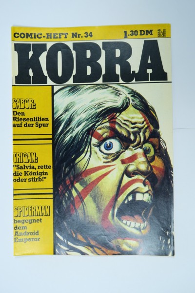 Kobra Comic 1975/34 Gevacur im Zustand (1-2). 145457