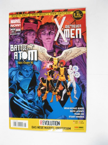 Neuen X-Men Marvel Now Nr. 8 Panini 2014 im Z (0-1). 112609