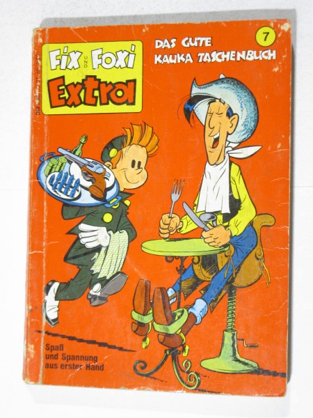 Fix und Foxi Extra Taschenbuch Nr. 7 Kauka / Gevacur im Z (2). 123063