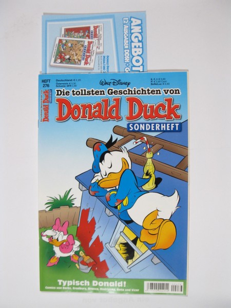 tollsten Geschichten Donald Duck 276 Ehapa Verlag im Zustand (0-1). 75241