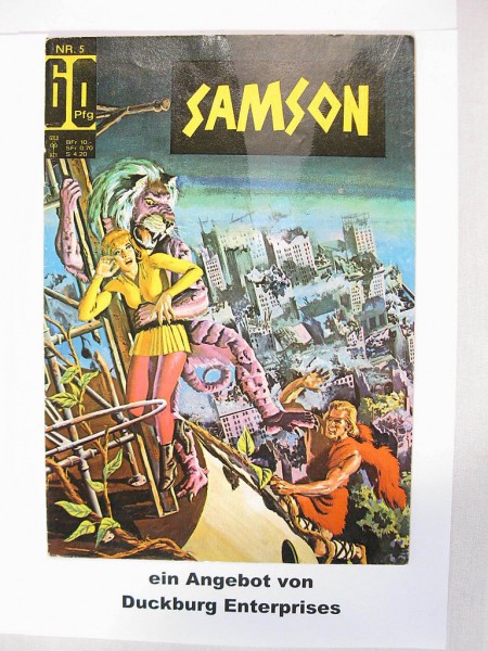 Samson Nr. 5 BSV Verlag im Z (1-2) 41949