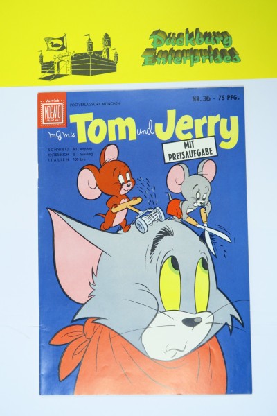 Tom und Jerry 1.Aufl. Nr. 36 Tessloff / Moewig Verlag im Z (0-1). 145933