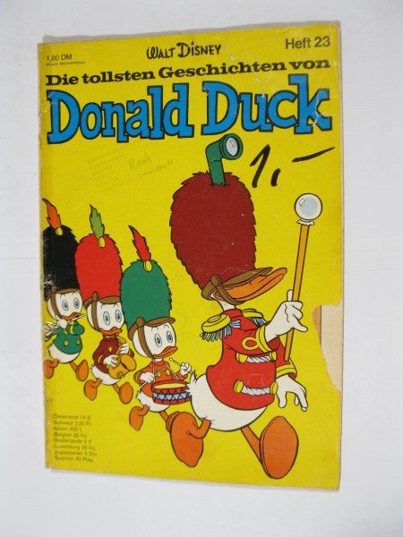 tollsten Geschichten von Donald Duck Nr. 23 Ehapa Vlg. im Z (3 T). 110641