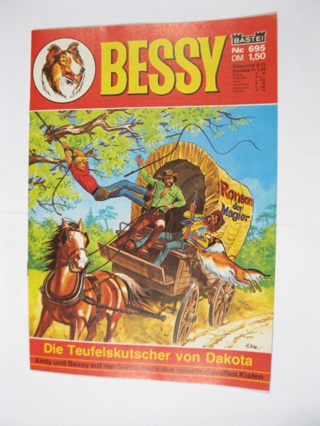 Bessy Comic-Heft Nr.695 Bastei Verlag im Zustand (0-1). 107489