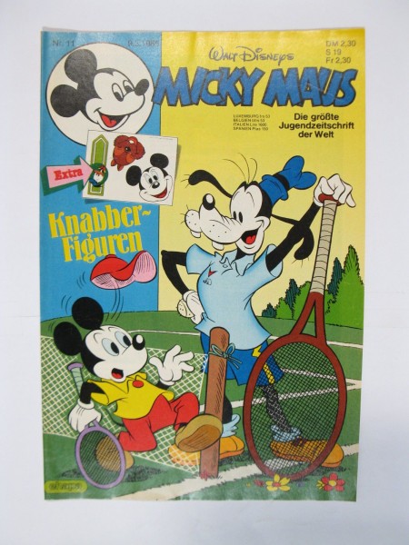 Micky Maus 1985/11 Originalheft vom 9.3.85 in Z (1-2 /+Beilage) 58704