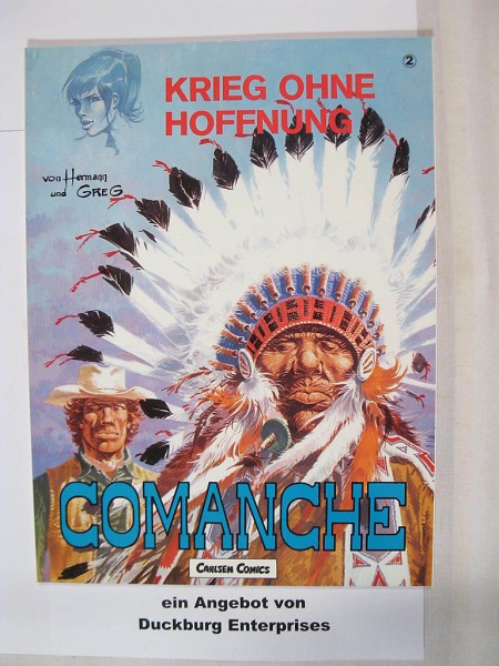 Comanche Nr. 2 Carlsen Comics Erstauflage 44250