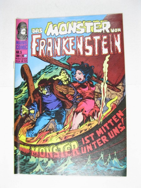 Frankenstein Nr. 5 Marvel Comic Williams im Z (1-2). 124337
