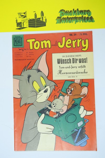 Tom und Jerry 1.Aufl. Nr. 29 Tessloff / Moewig Verlag im Z (1-2). 145919