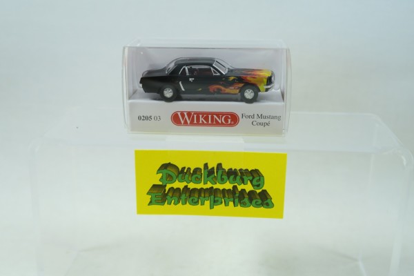 Wiking 020503 Ford Mustang Coupe schwarz in OVP 1:87 163717