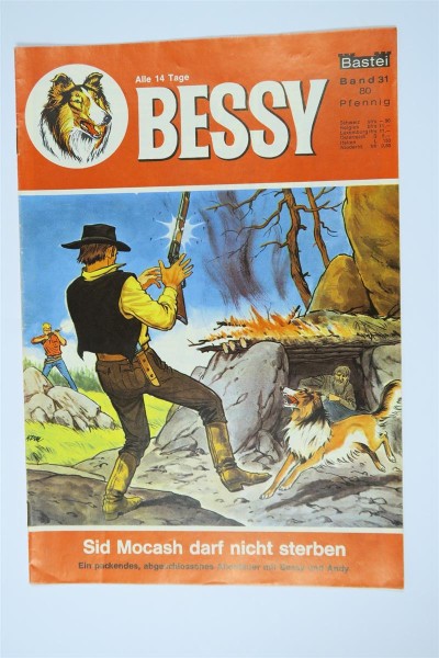 Bessy Comic-Heft Nr. 31 Bastei im Zustand (1). 141735