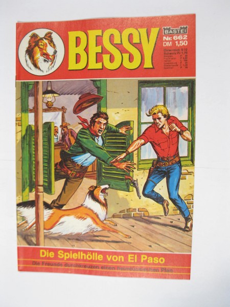 Bessy Comic-Heft Nr.662 Bastei Verlag im Zustand (0-1). 107427