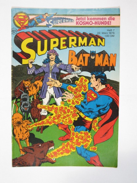 Superman Comic 1978/ 7 Ehapa im Zustand (1-2 oS). 66509