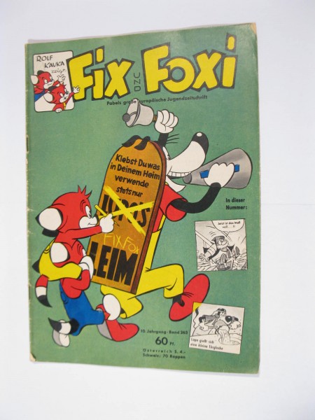 Fix und Foxi Nr. 263 Kauka / Pabel im Zustand (2 oS). 116457