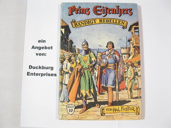 Prinz Eisenherz Buch Nr.10 Badischer Verlag Z1-2 39785