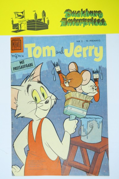 Tom und Jerry 1.Aufl. Nr. 2 Tessloff / Moewig Verlag im Z (1-2). 145871