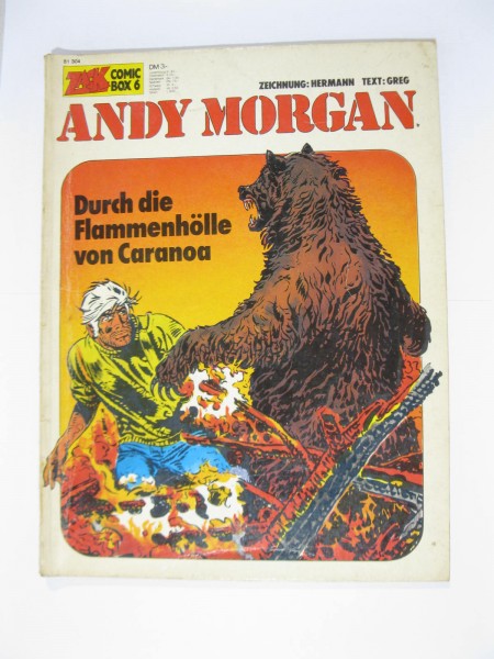 Zack Comic Box Nr. 6 Andy Morgan Koralle im Zustand (2-3). 121751