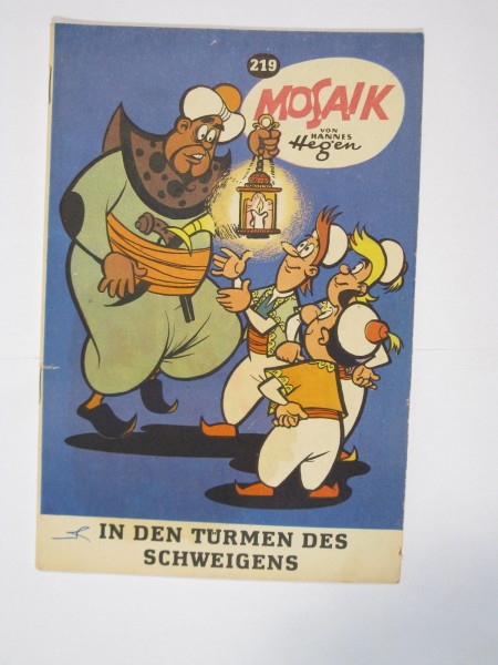 Mosaik DDR Comic Nr. 219 Vlg. Junge Welt im Zustand (2). 65045