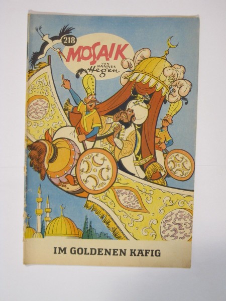 Mosaik DDR Comic Nr. 218 Vlg. Junge Welt im Zustand (2). 65043