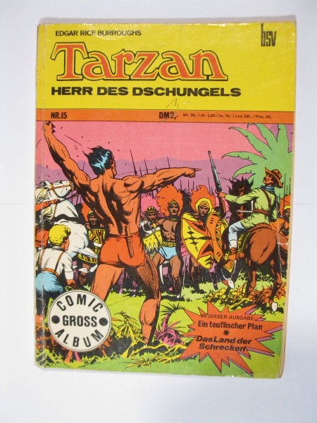Tarzan Comic Gross Album Nr. 15 BSV Verlag im Zustand (3). 90349