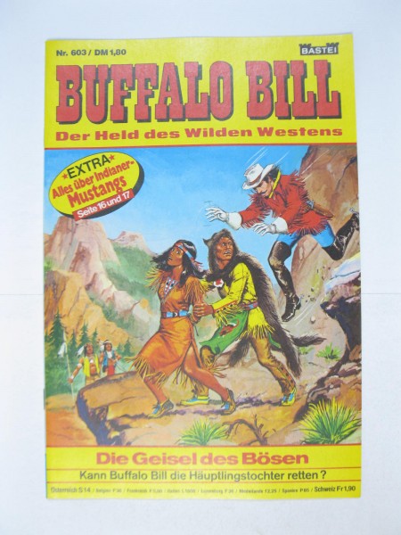 Buffalo Bill Nr. 603 Wäscher Bastei im Z (0-1). 127893