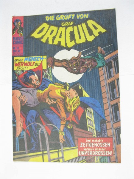 Dracula Nr. 18 Marvel Comic Williams im Z (1). 124481